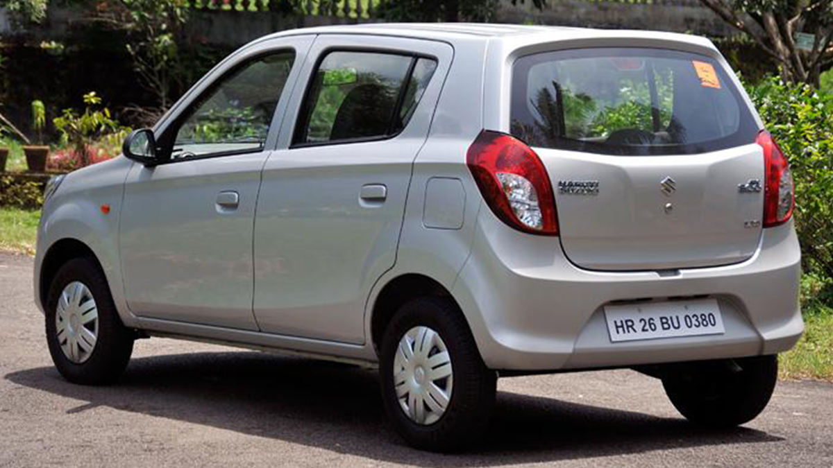 Silky Silver Alto 800 Lxi Colours